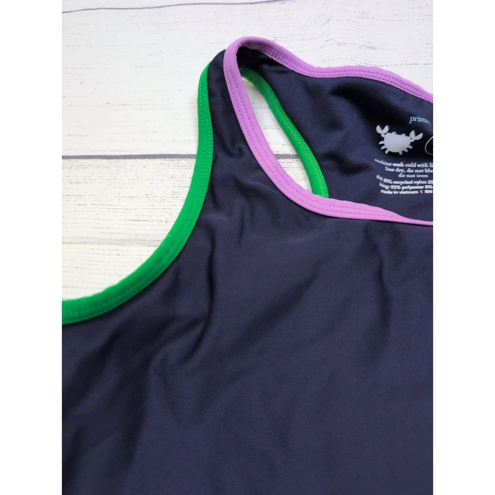 12 Primary Navy Tankini Top